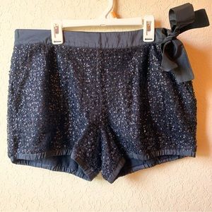 J Crew Collection Sequin Shorts size 4